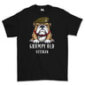 Grumpy Old Yorkshire Regiment Veteran Printed T-Shirt - Black