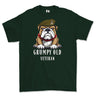Grumpy Old Yorkshire Regiment Veteran Printed T-Shirt - Green