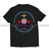 Guards No 1 Independent Parachute Company Printed T-Shirt - Black