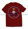Guards No 1 Independent Parachute Company Printed T-Shirt - Maroon