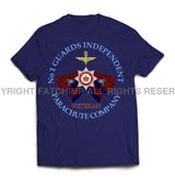 Guards No 1 Independent Parachute Company Printed T-Shirt - Navy Blue