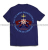 Guards No 1 Independent Parachute Company Printed T-Shirt - Navy Blue