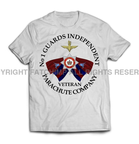 Guards No 1 Independent Parachute Company Printed T-Shirt - White