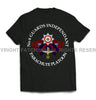 Guards No 6 Independent Parachute Platoon Printed T-Shirt - Black