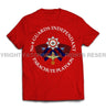 Guards No 6 Independent Parachute Platoon Printed T-Shirt - Red
