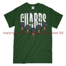 Guards On Parade Military Printed T-Shirt - Commando Green