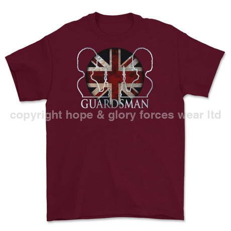 Guardsman Printed T-Shirt - Maroon