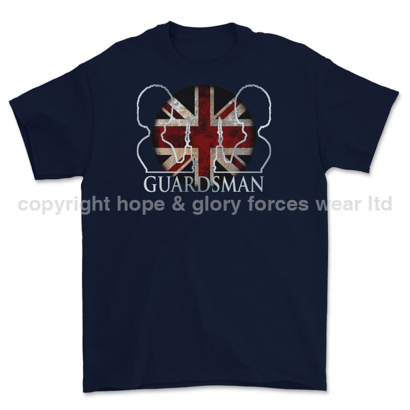 Guardsman Printed T-Shirt - Navy Blue