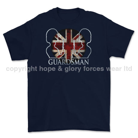 Guardsman Printed T-Shirt - Navy Blue