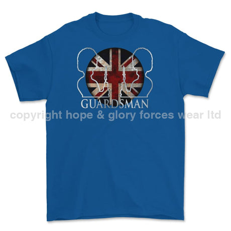Guardsman Printed T-Shirt - Royal Blue