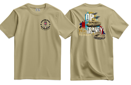 OP Granby Gulf War 35 Veteran Double Side Printed T-Shirt - Sand
