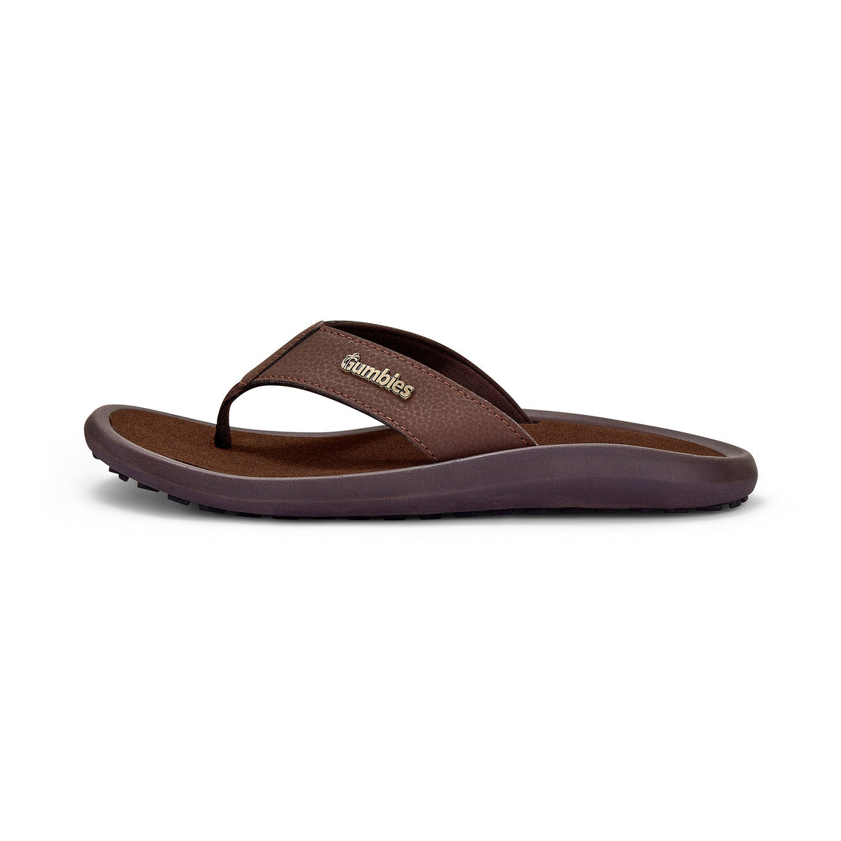 Gumbies Noosa Flip-Flops - Men's Brown alternate view 4