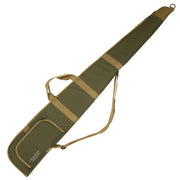 Jack Pyke Sporting Gun Slip in green with tan trim, full length front view