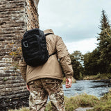 Highlander Harrier 25L MOLLE Rucksack Black Lifestyle | Task Outdoor