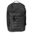 Highlander Harrier 45L MOLLE Rucksack in black from the front on white background