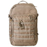 Highlander Harrier 45L MOLLE Rucksack - in coyote brown from the front on white background