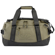 Highlander Hauler Waterproof Duffel Bag 30L - in Ranger Green from the front on white background