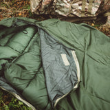 Highlander Hawk Waterproof Bivvy Bag being used outdoors - for camping