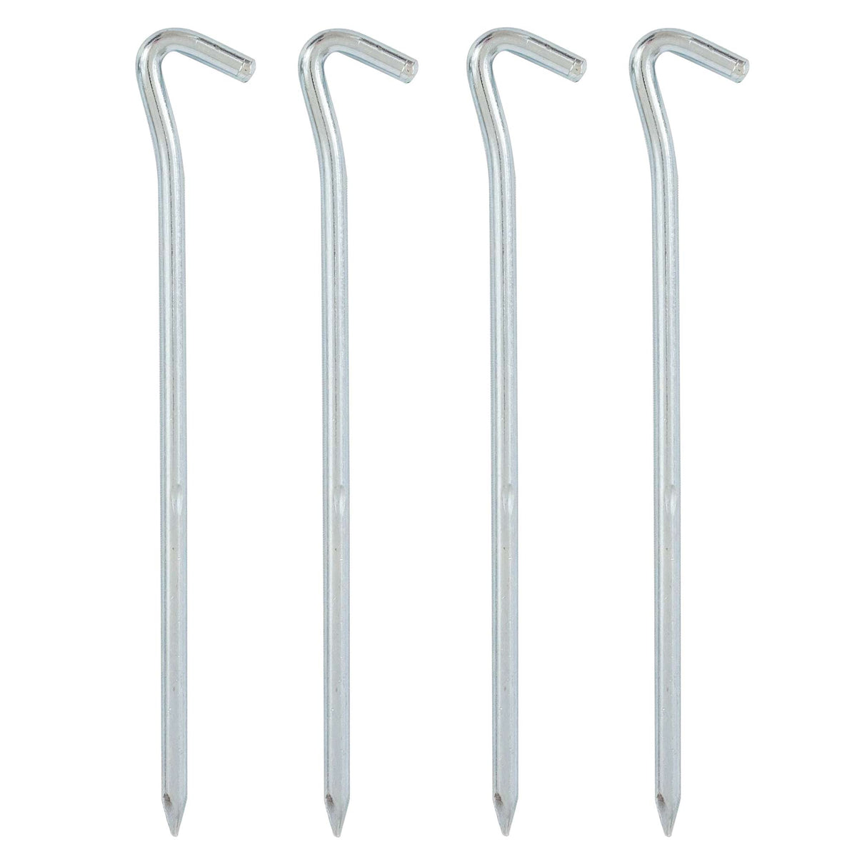 Highlander Heavy Duty Steel Tent Pegs - 21.5cm - Pack of 4 - on white background