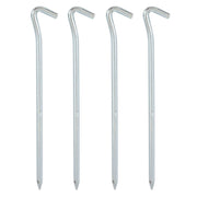 Highlander Heavy Duty Steel Tent Pegs - 21.5cm - Pack of 4 - on white background