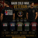 BAOR Cold War Herforder Veteran Double Print T-Shirt - Design
