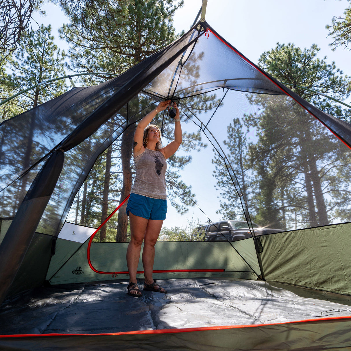 Kelty Wireless 6P Tent - Dill Black Forest alternate view 4