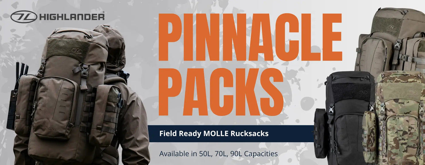 Highlander Pinnacle Rucksacks - Home Page Silde