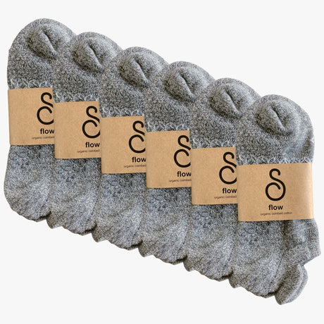 hipSwan Flow Grip Ankle Socks