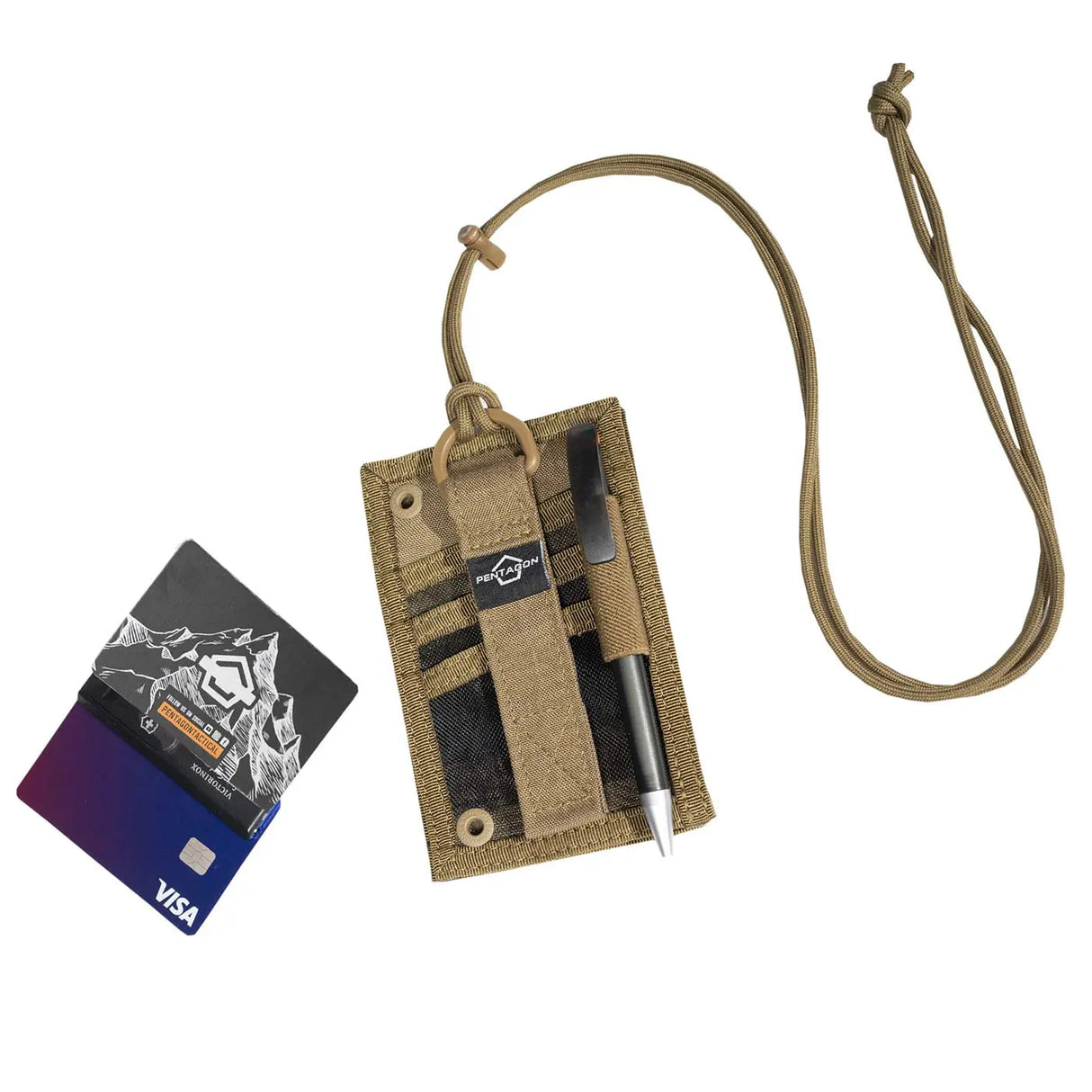 Pentagon Tactical ID Card Holder