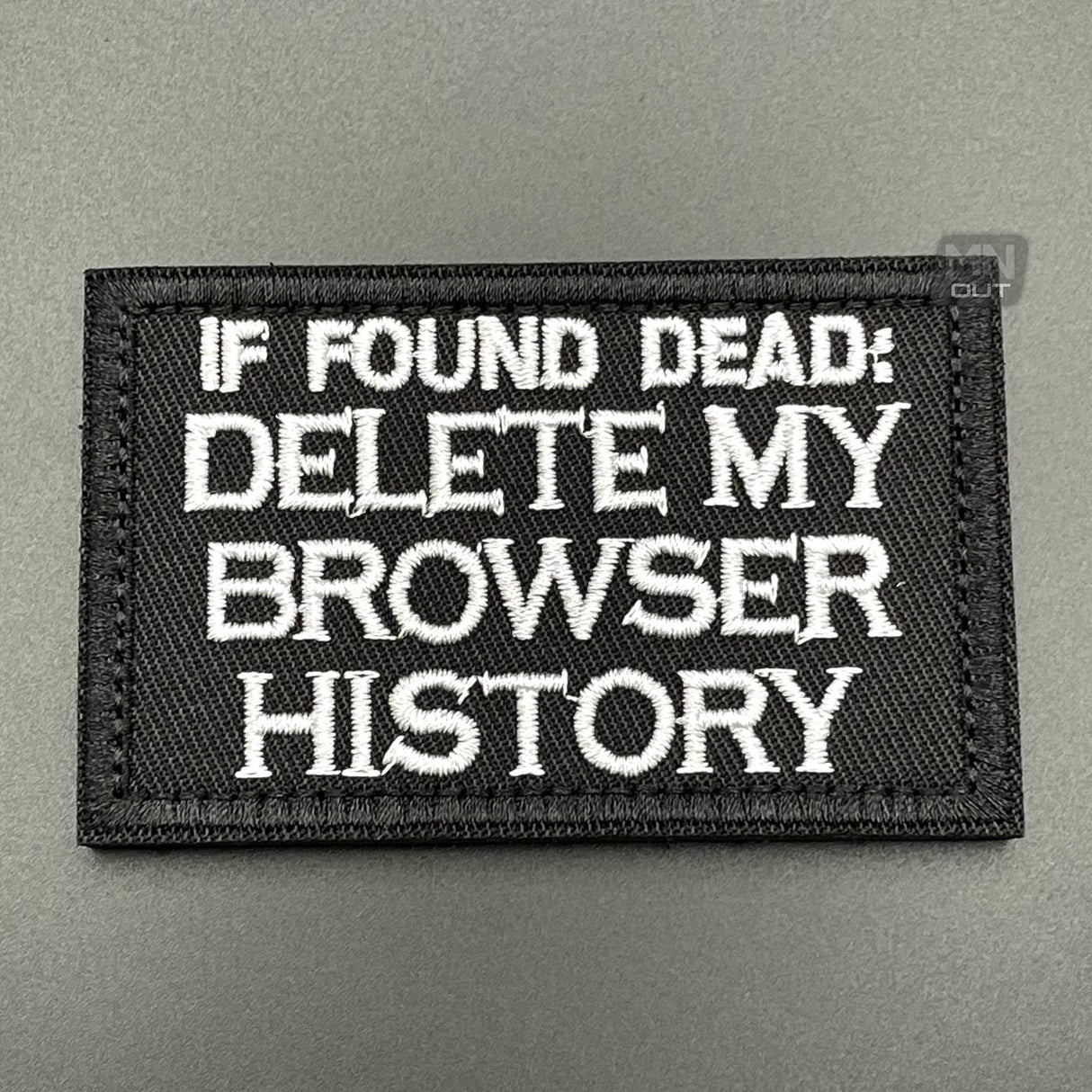 If Found Dead Patch, Hook & Loop, 8cm | Task Outdoor