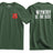 Infantry Be The Best Double Print T-Shirt - Olive Green