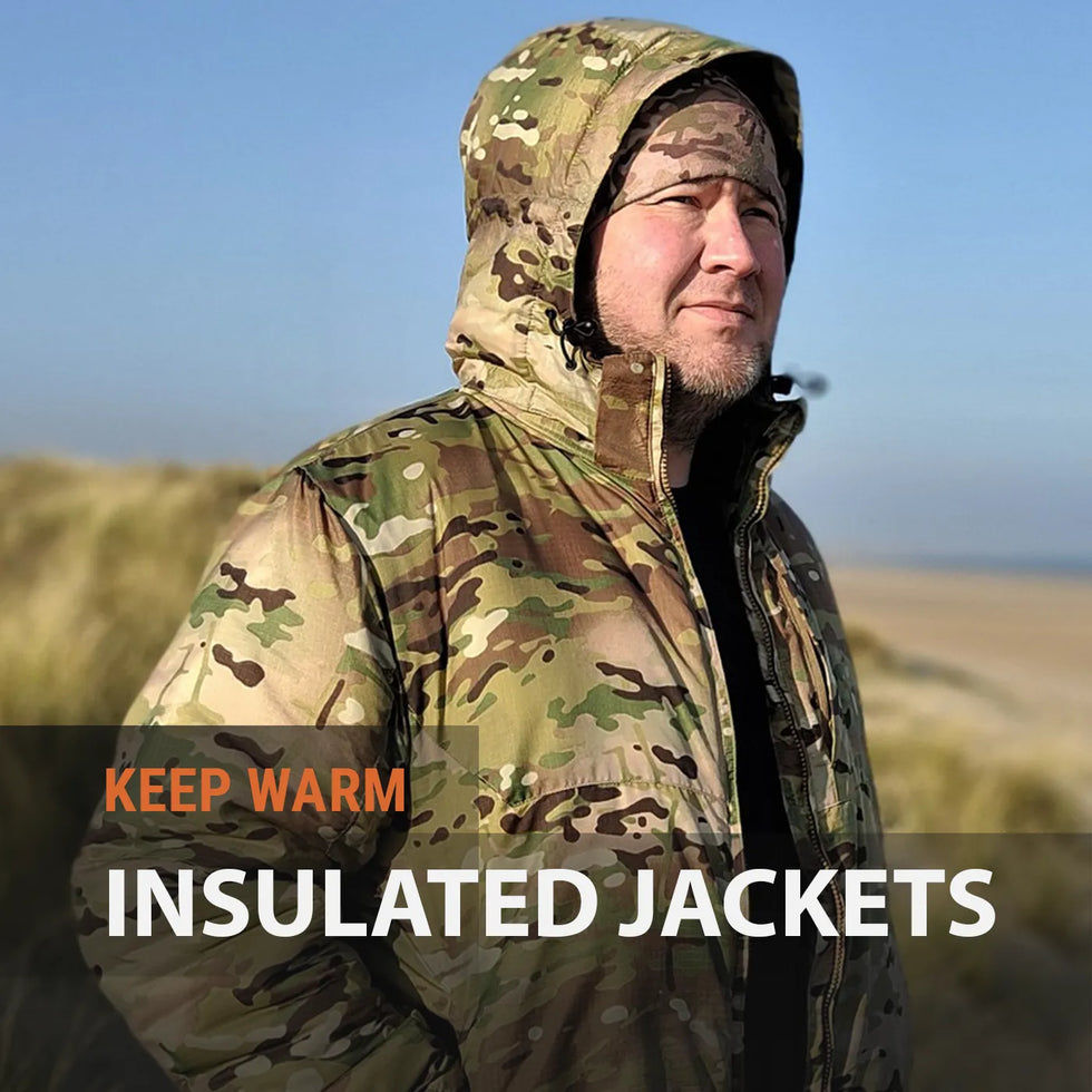 Keep warm with Snugpak insulated jackets for military, tactical and outdoor