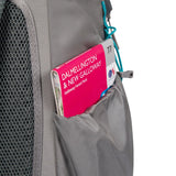 Highlander Ivar Women's 25L Rucksack side pocket - on white background
