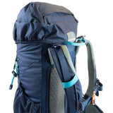 Highlander Ivar Women's 25L Rucksack navy blue straps - on white background