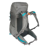 Highlander Ivar Women's 38L Rucksack grey back left - on white background