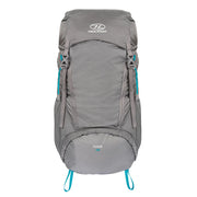 Highlander Ivar Women's 38L Rucksack grey front - on white background