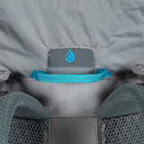 Highlander Ivar Women's 38L Rucksack grey hydration port - on white background