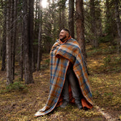 Kelty Wayback Biggie Blanket - Gingerbread front view