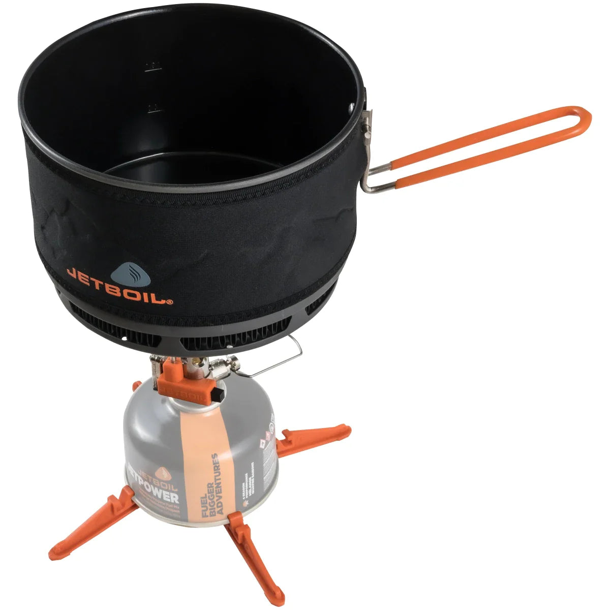 Jetboil 1.5L Ceramic FluxRing Cooking Pot - Carbon lid detail