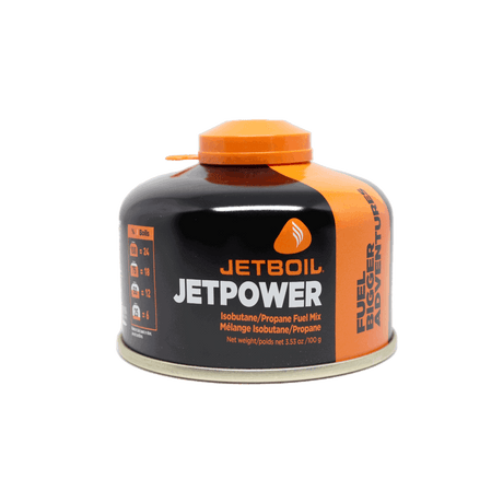 Jetboil 100g Jetpower Fuel Canister - front