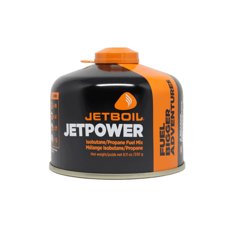 Jetboil 230g Jetpower Fuel Canister - front