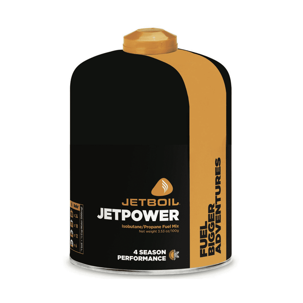 Jetboil 450g Jetpower Fuel Canister - front