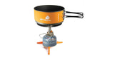 Jetboil MightyMo Camping Stove - Silver side profile