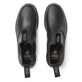 Mongrel K9 Dealer Boot - Black top-down view showing branded insole