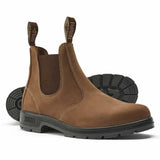 Mongrel K9 Dealer Boot - Vintage Brown pair showing outsole tread