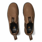 Mongrel K9 Dealer Boot - Vintage Brown top-down view showing branded insole