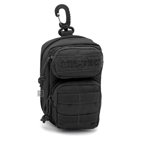 Mil-Tec Keyholder Assault Pack Style Pouch Black | Task Outdoor