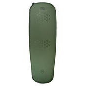Highlander Kit Self-Inflating Sleeping Bag Mat 75mm - in olive green from above