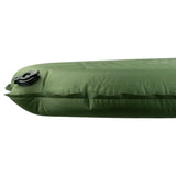 Highlander Kit Self-Inflating Sleeping Bag Mat 75mm in olive green from side