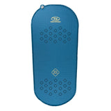 Highlander Kit Compact 30mm Self-Inflating Sleeping Mat in deep blue from above